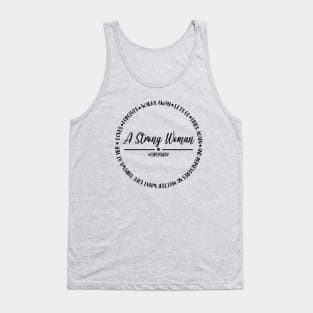 A strong woman Tank Top